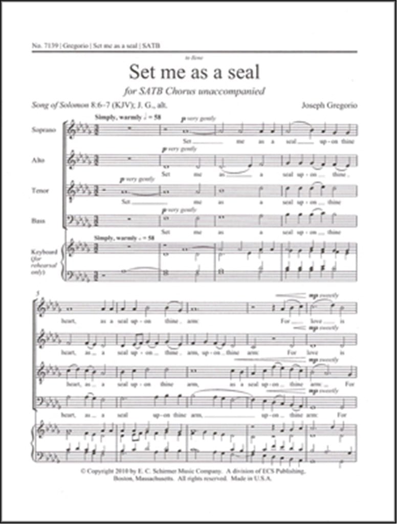 Set me as a seal